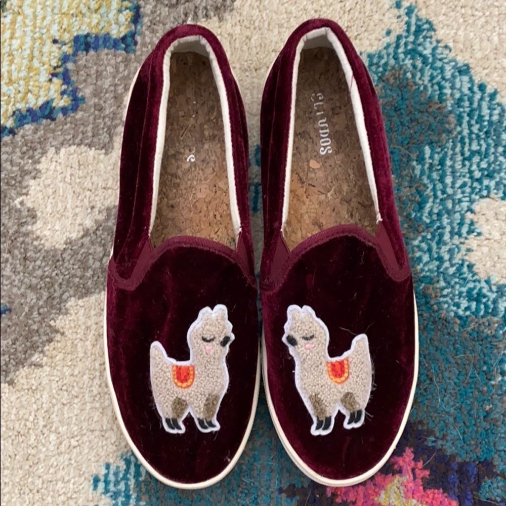 Soludos Llama Velvet Slip On Sneaker